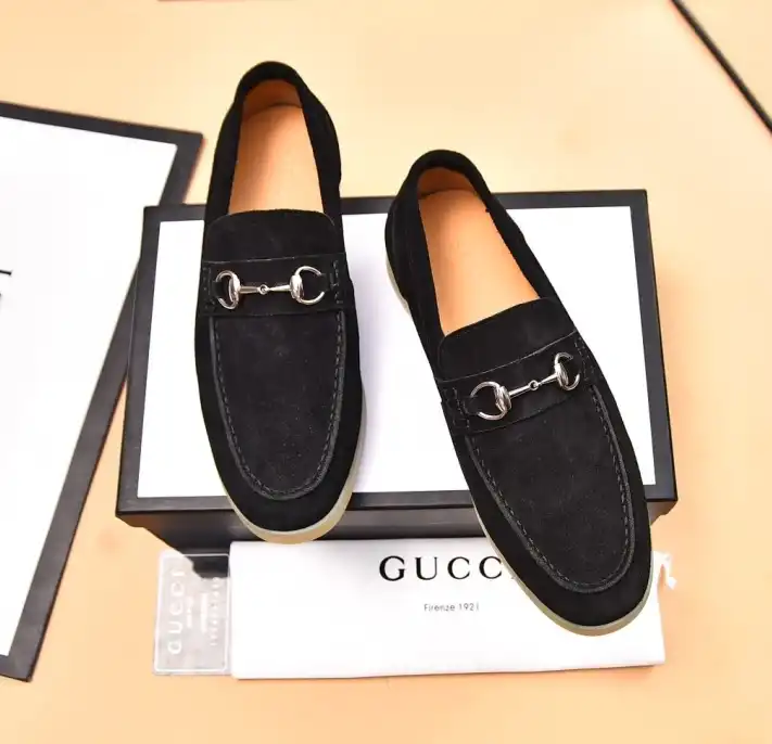 hype Gucci Leather Shoes