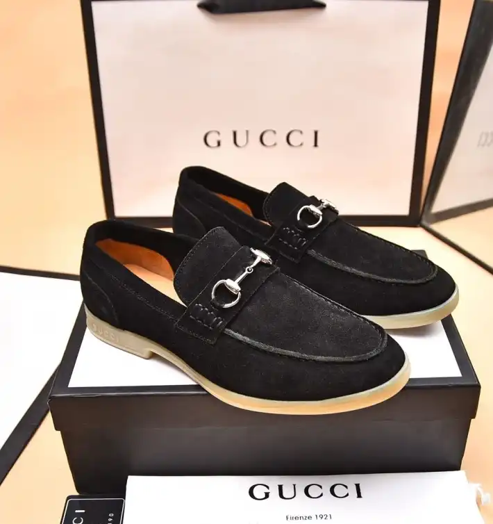 hype Gucci Leather Shoes