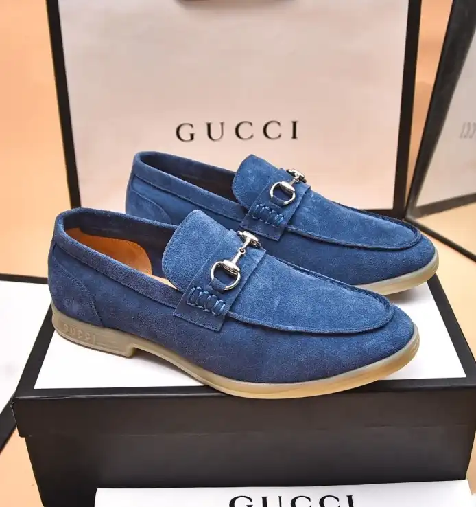 hype Gucci Leather Shoes