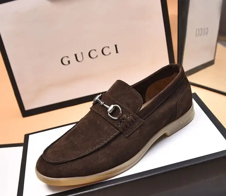 hype Gucci Leather Shoes