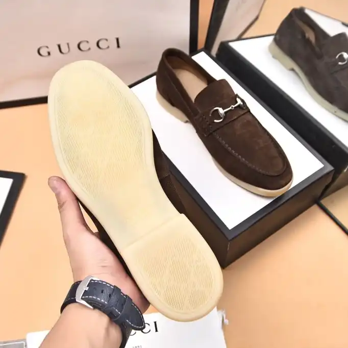 hype Gucci Leather Shoes