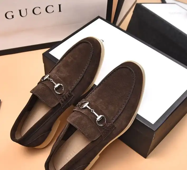 hype Gucci Leather Shoes