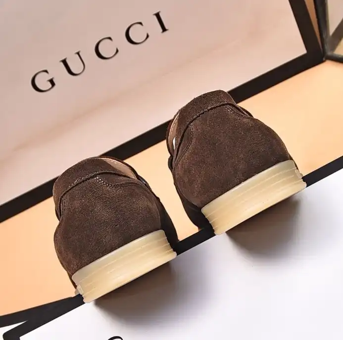 hype Gucci Leather Shoes