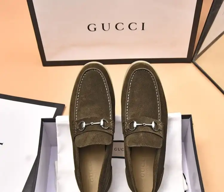 hype Gucci Leather Shoes