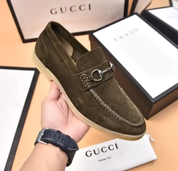 hype Gucci Leather Shoes