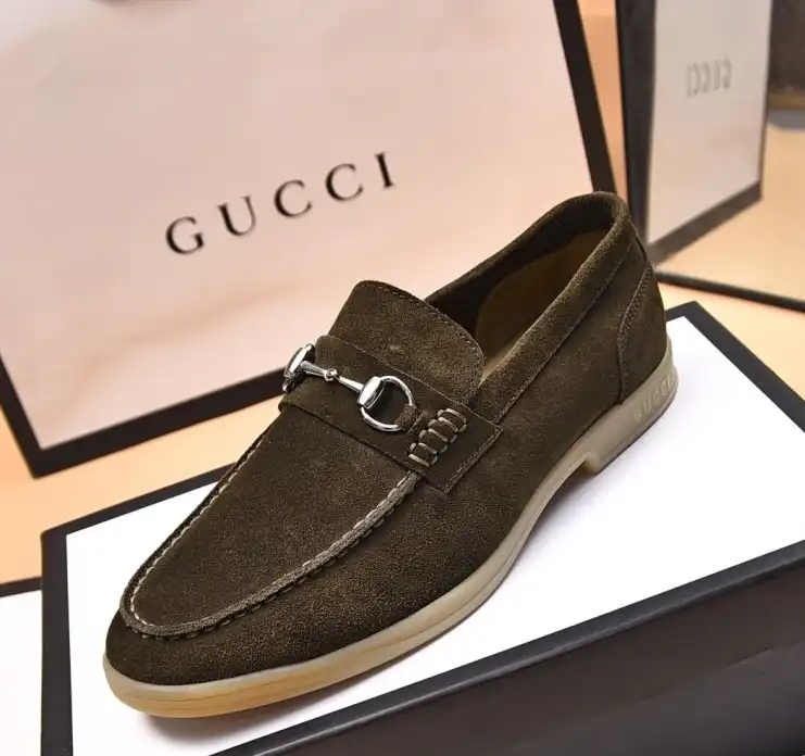 hype Gucci Leather Shoes