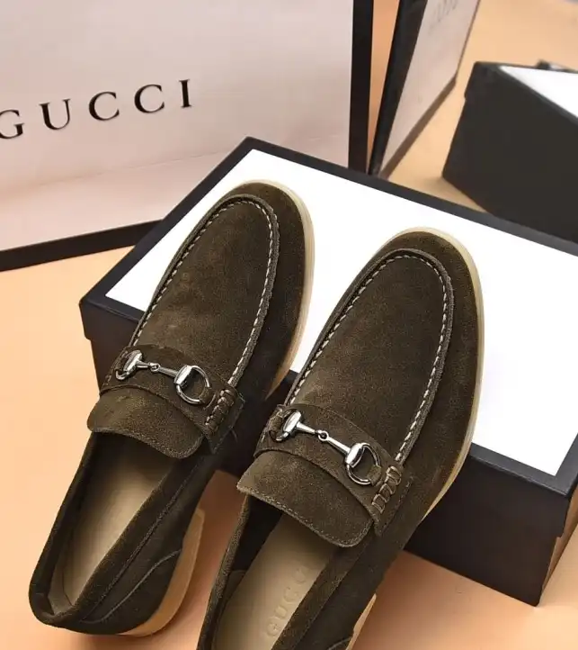 hype Gucci Leather Shoes