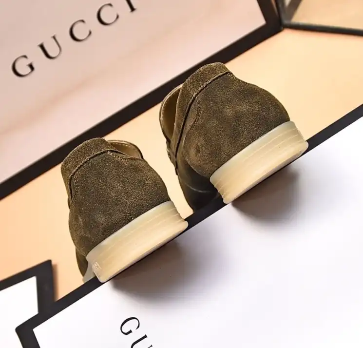 hype Gucci Leather Shoes