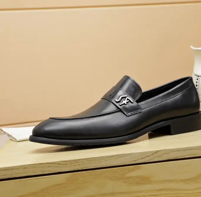 hype Ferragamo Leather Shoes