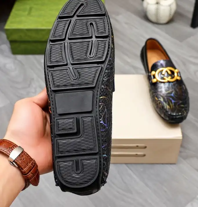 hype Gucci Leather Shoes