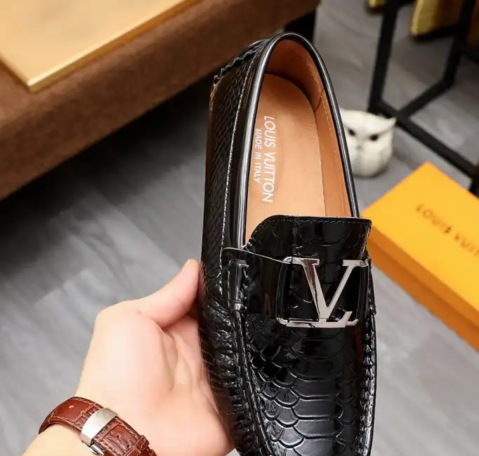 hype LV Leather Shoes