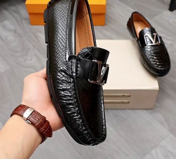 hype LV Leather Shoes