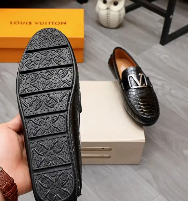 hype LV Leather Shoes