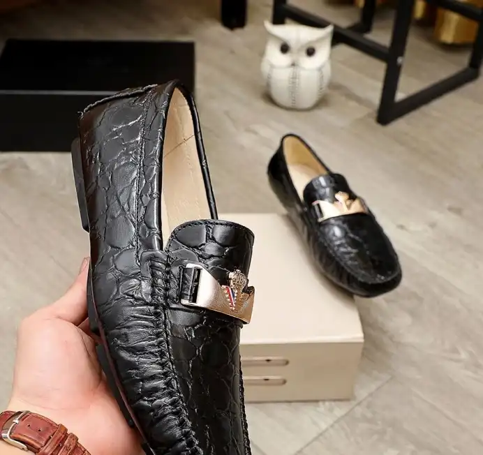 hype Armani Leather Shoes