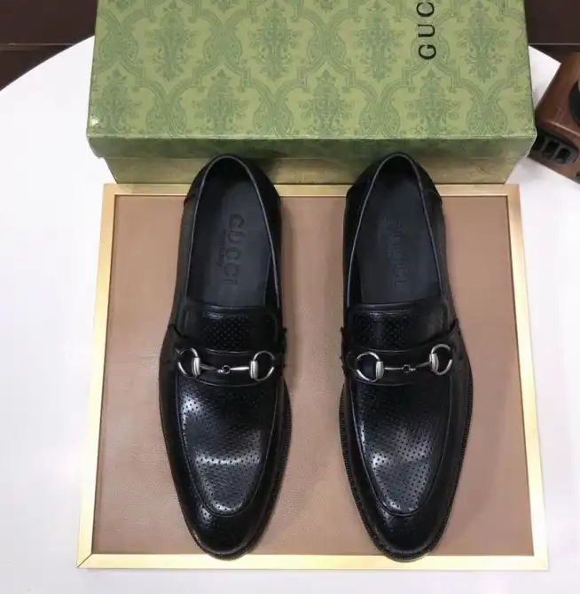 hype Gucci Leather Shoes