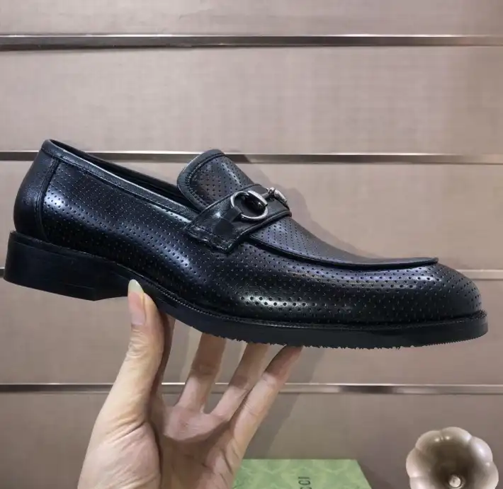 hype Gucci Leather Shoes