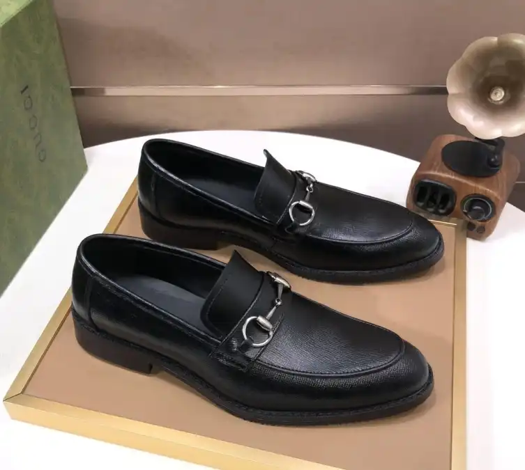 hype Gucci Leather Shoes