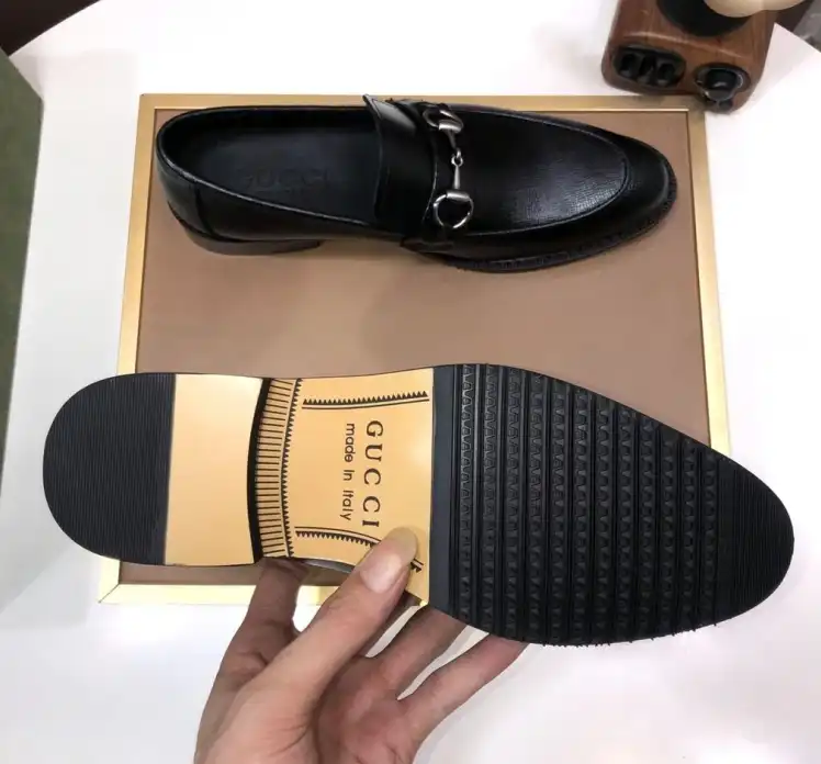 hype Gucci Leather Shoes