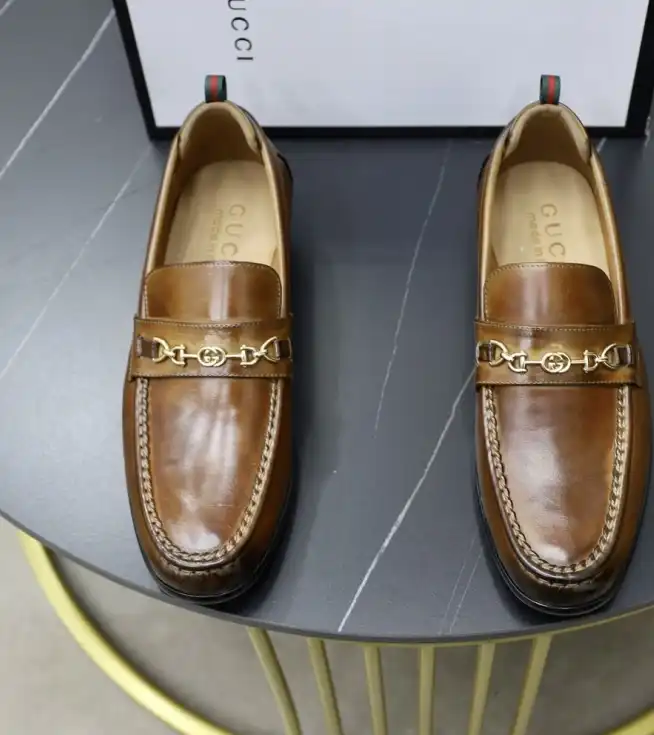 hype Gucci Leather Shoes