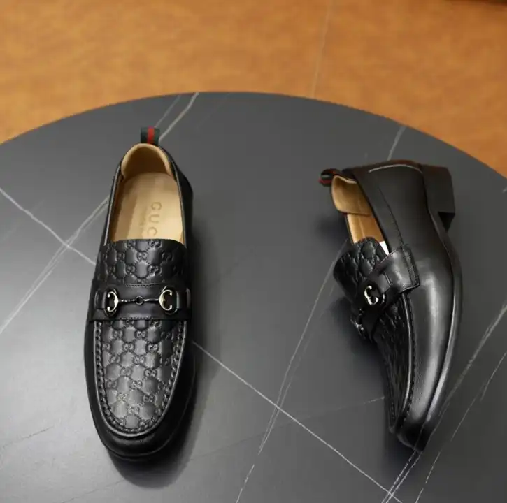 hype Gucci Leather Shoes