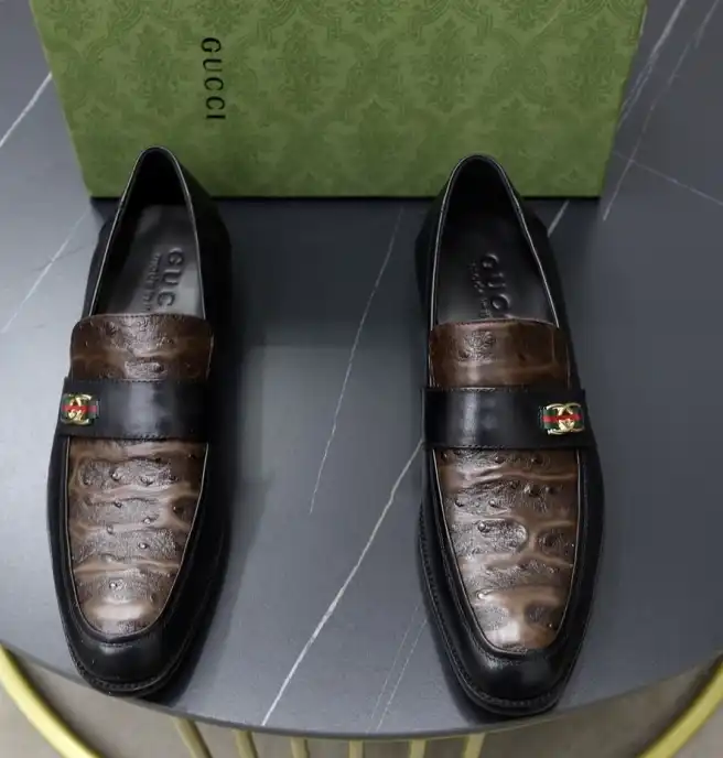 hype Gucci Leather Shoes