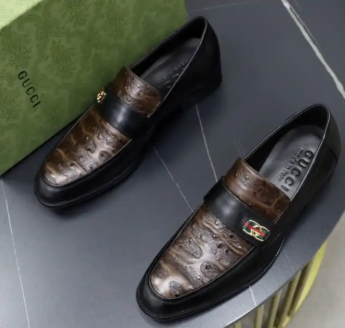 hype Gucci Leather Shoes