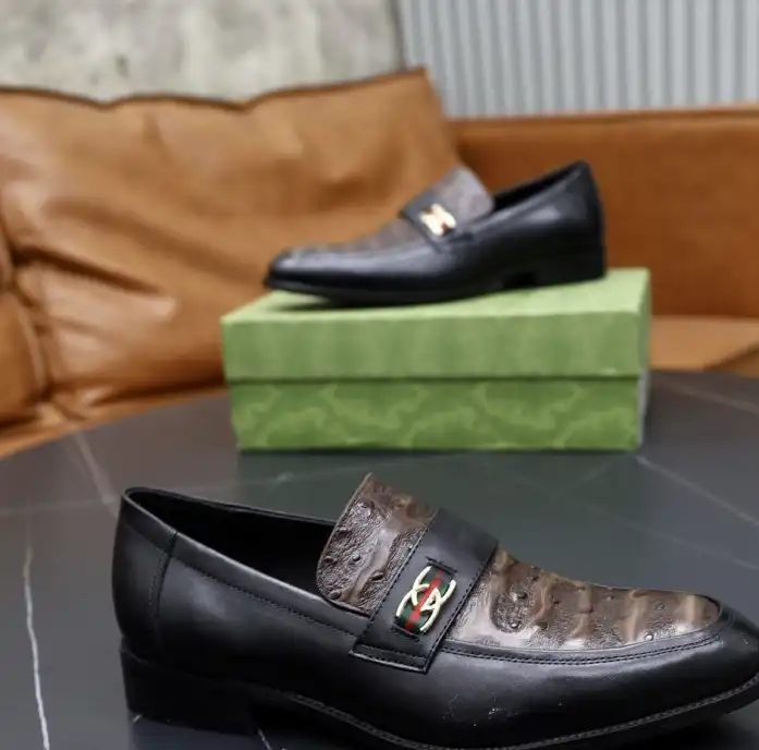 hype Gucci Leather Shoes