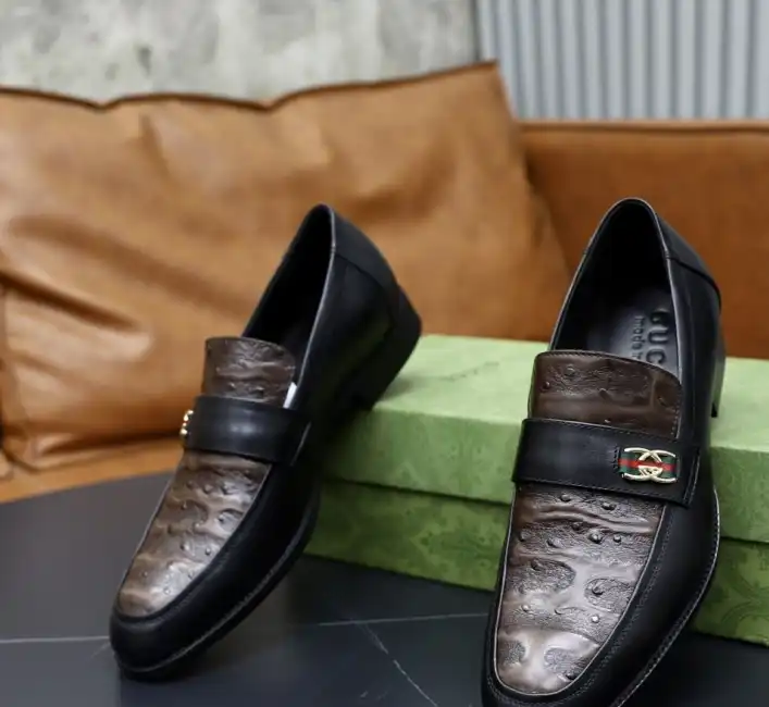 hype Gucci Leather Shoes