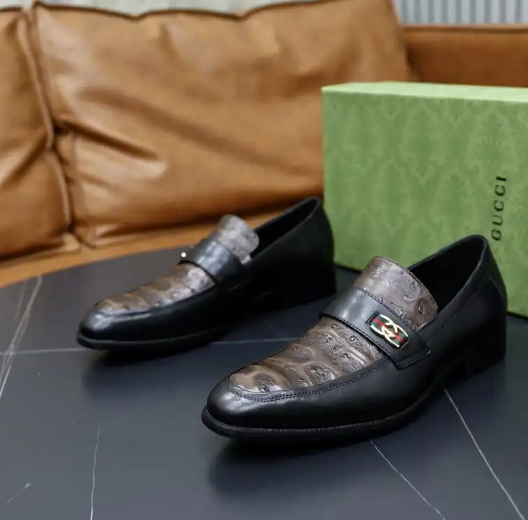 hype Gucci Leather Shoes