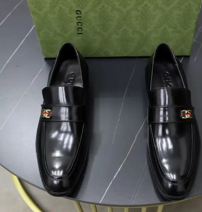 hype Gucci Leather Shoes