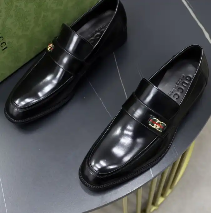 hype Gucci Leather Shoes