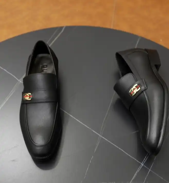 hype Gucci Leather Shoes