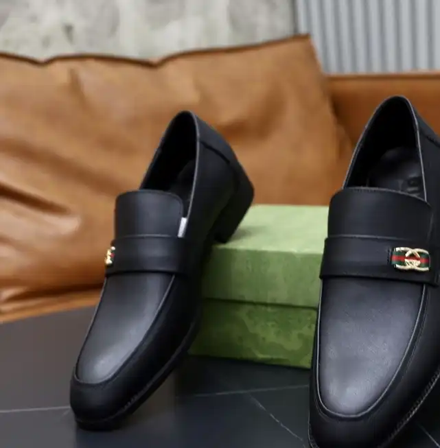 hype Gucci Leather Shoes