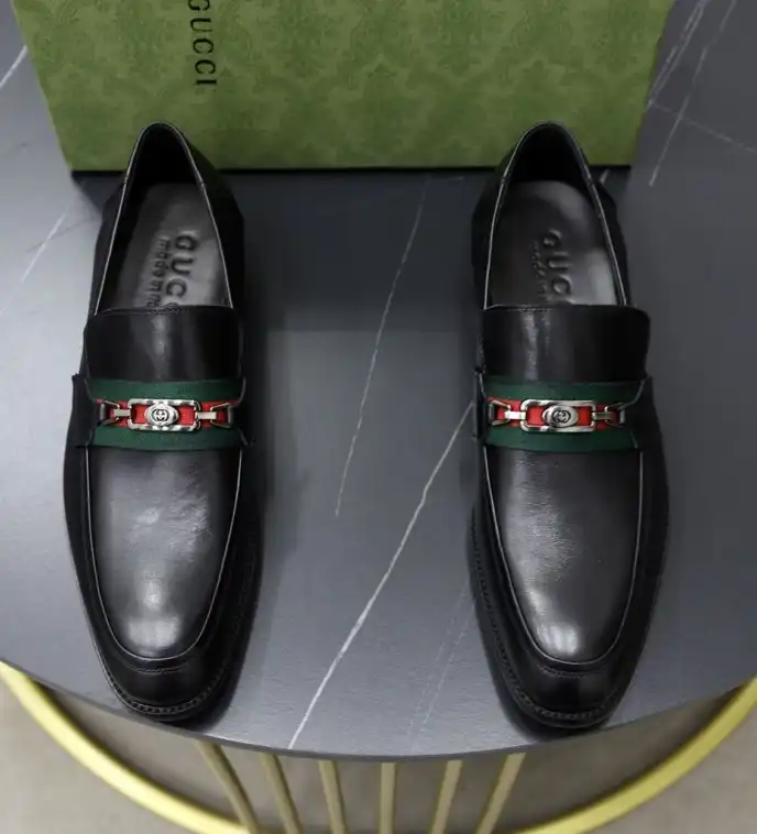 hype Gucci Leather Shoes