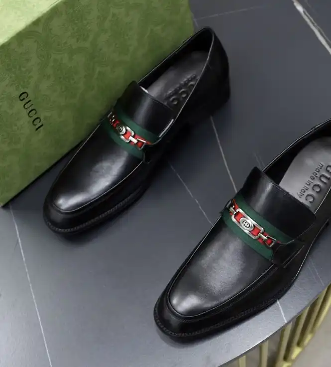 hype Gucci Leather Shoes