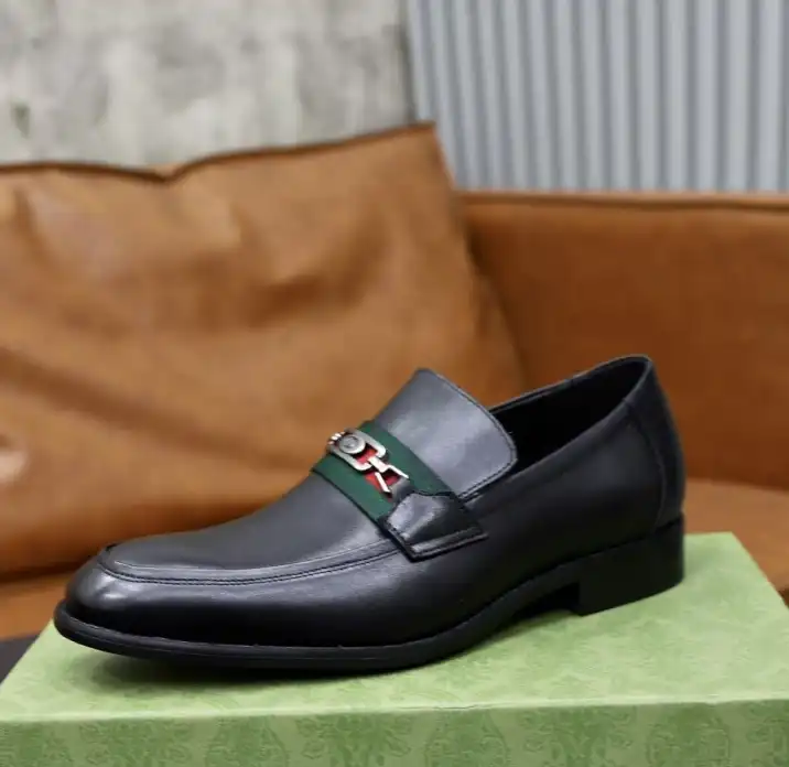 hype Gucci Leather Shoes