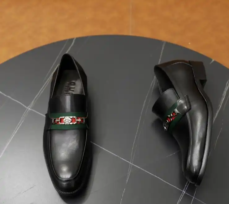 hype Gucci Leather Shoes