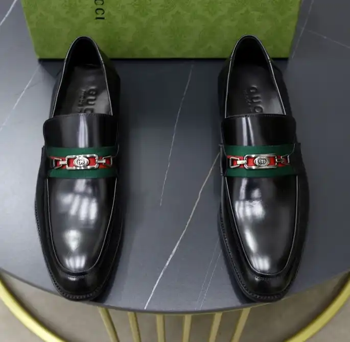 hype Gucci Leather Shoes