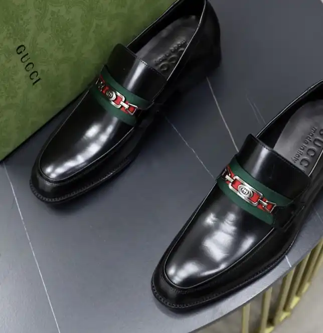 hype Gucci Leather Shoes