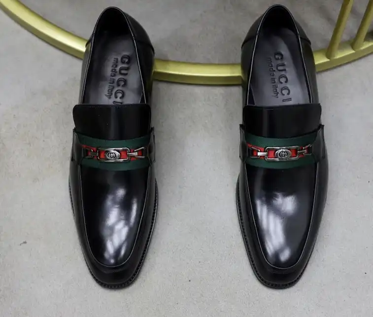 hype Gucci Leather Shoes