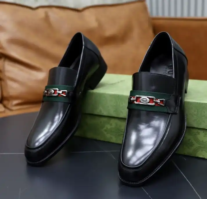 hype Gucci Leather Shoes