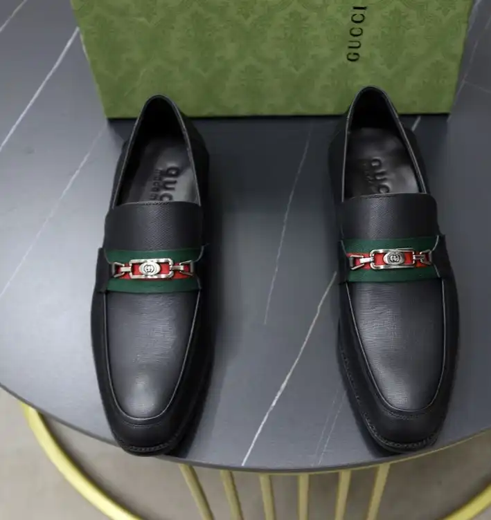 hype Gucci Leather Shoes