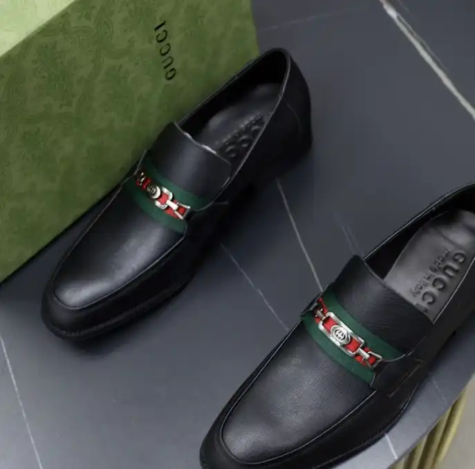 hype Gucci Leather Shoes