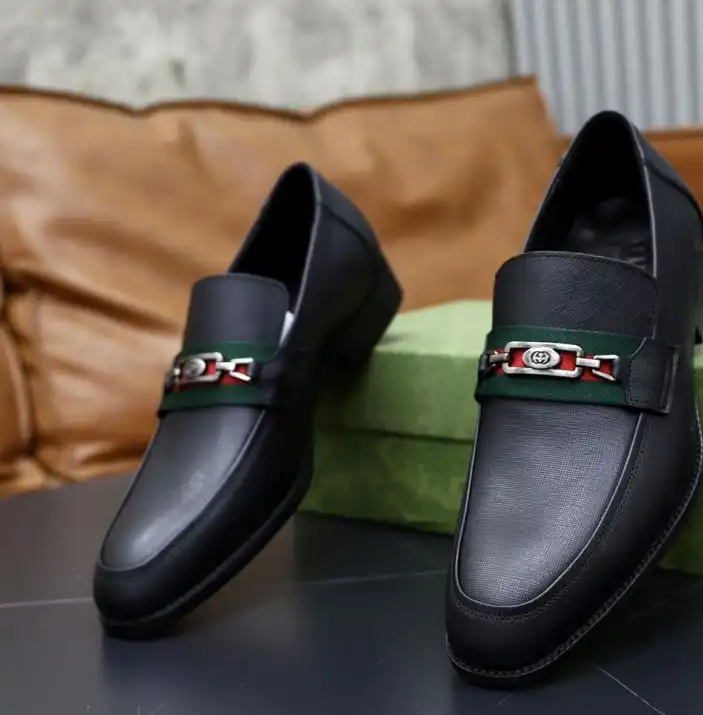 hype Gucci Leather Shoes