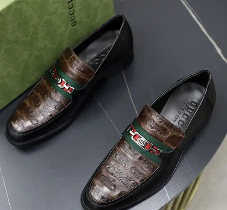 hype Gucci Leather Shoes