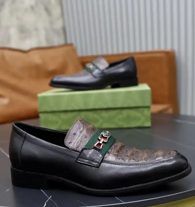 hype Gucci Leather Shoes