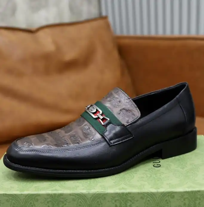 hype Gucci Leather Shoes