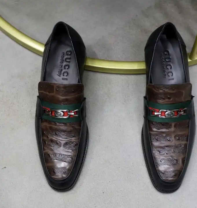 hype Gucci Leather Shoes