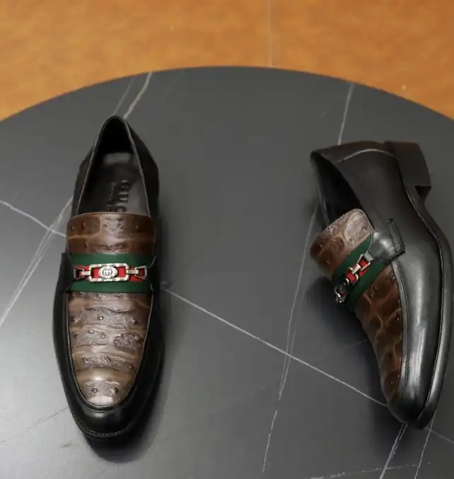 hype Gucci Leather Shoes