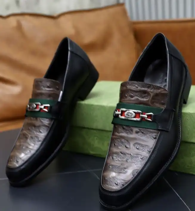 hype Gucci Leather Shoes